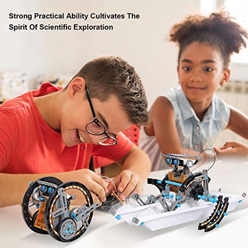 Solar Robot Kit 12-in-1 Educational Science Kit – Tesla Science Center ...