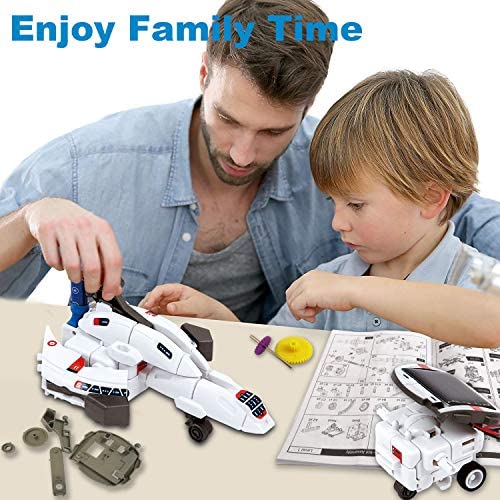 Tomons STEM Toys 6-in-1 Solar Robot Kit Learning Science Building Toys –  Tesla Science Center at Wardenclyffe