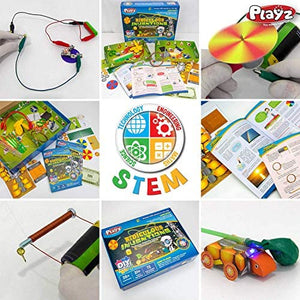 Ridiculous Inventions Science Kit for Kids - Energy, Electricity & Magnetic Experiments Set