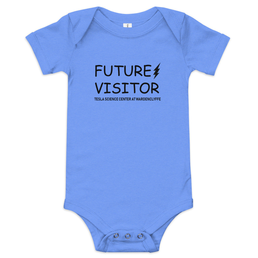 Future Visitor Baby short sleeve one piece