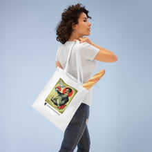 Tesla Tote Bag with Custom Art by Quyen Dinh
