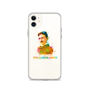 Watercolor Tesla iPhone Case Watercolor Tesla iPhone Case