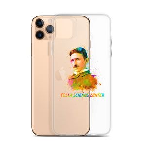 Watercolor Tesla iPhone Case