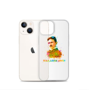 Watercolor Tesla iPhone Case