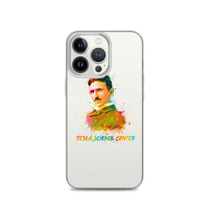 Watercolor Tesla iPhone Case