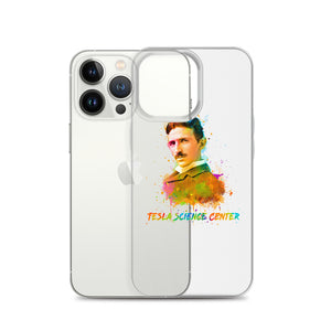Watercolor Tesla iPhone Case