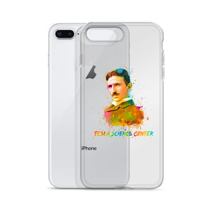 Watercolor Tesla iPhone Case