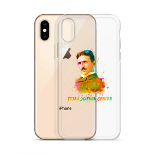 Watercolor Tesla iPhone Case