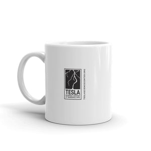Cafepress - Nikola Tesla Historical Mugs - 11 oz Ceramic Mug - Novelty Coffee Tea Cup, Size: Small, White