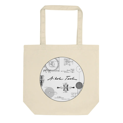 Tesla's Inventions Eco Tote Bag